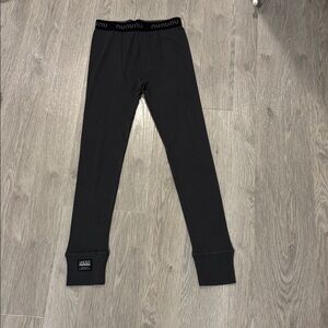 Nununu base layer, long bottoms, lightweight, kids size 8-9 years old, grey